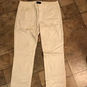 Women’s American eagle white pants Sz 8 long